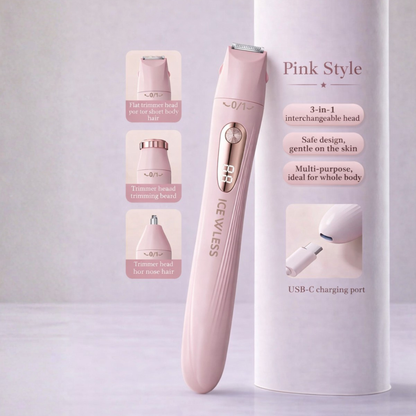 ICEWLESS 3-in-1 Electric Epilator 